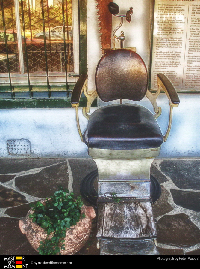 OUTSIDE - Dentist chair in South Africa