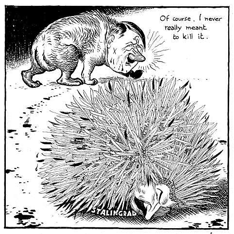 11 - . Hitler estava sangrando em Stalingrado