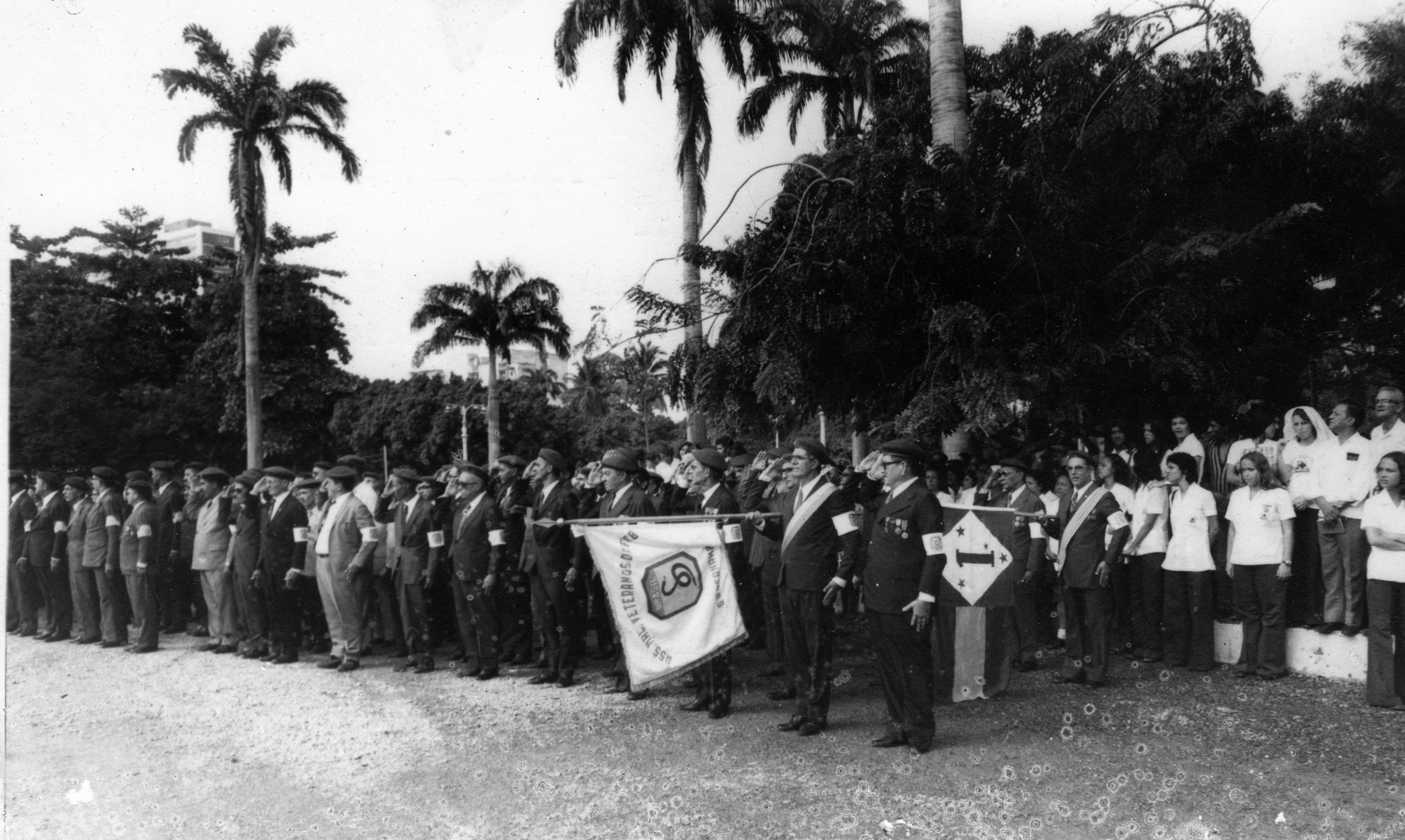 Formatura com a presença em peso dos Ex-Combatentes