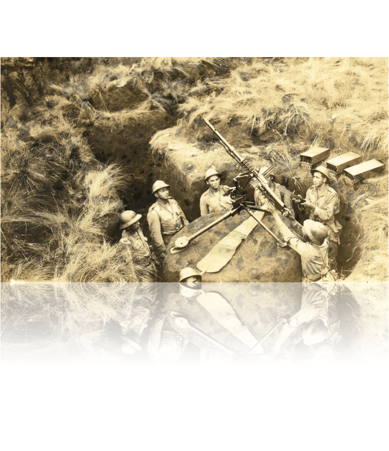 Bateria AntiAérea em Fernando de Noronha no período da Guerra