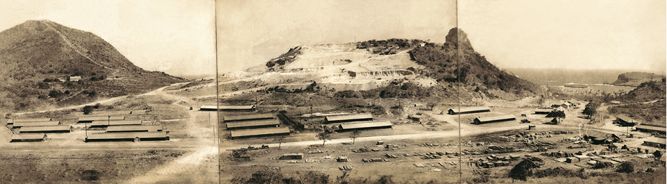 Base Americana instalada no período da guerra