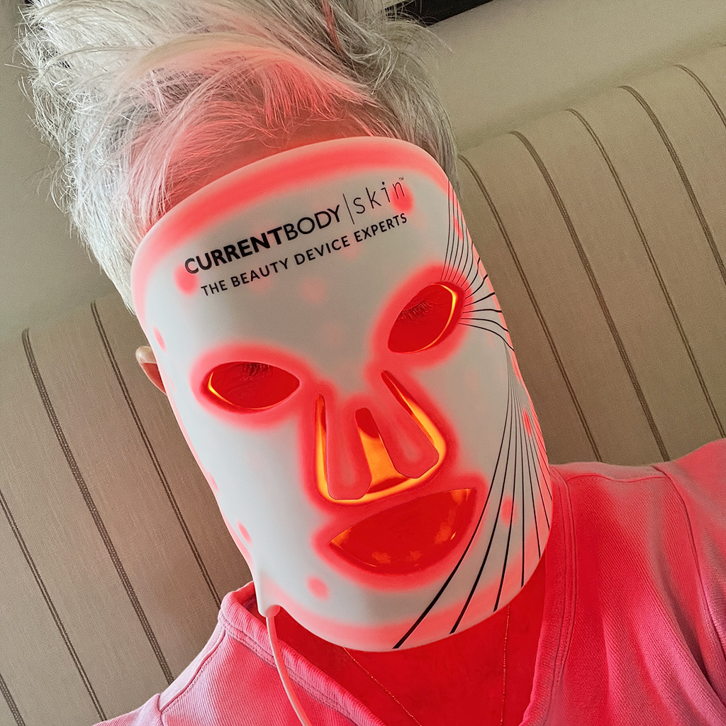My Review Of The CurrentBody LED Mask - Chic Over 50