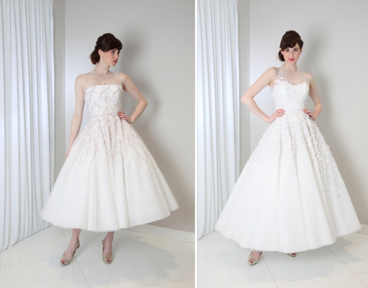 20 Chic 1950s Inspired Wedding Dresses Chic Vintage Brides