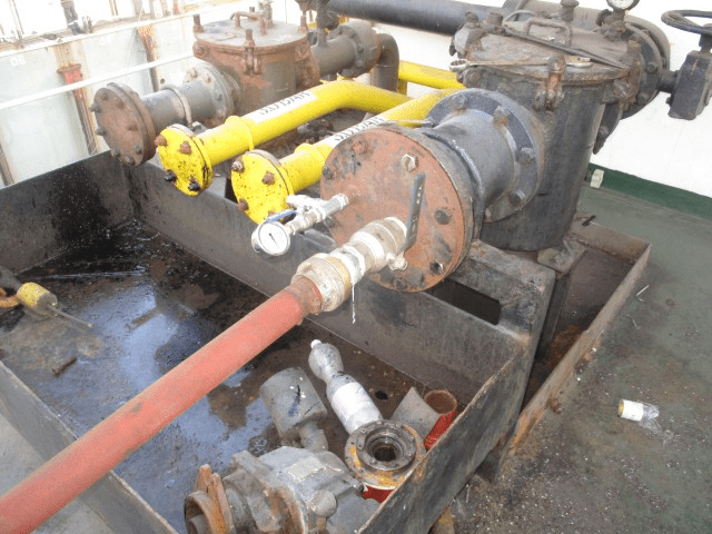 Why is so important to pressure test the vessel’s bunker lines?