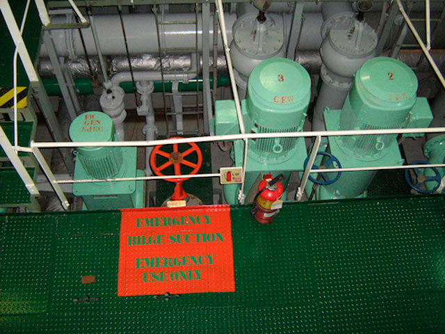 What you need to know in case of engine room flooding