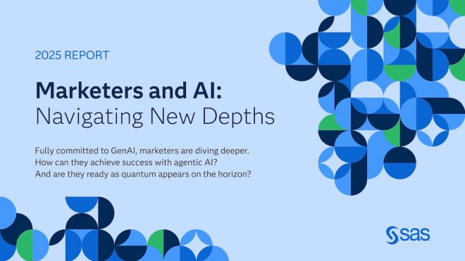 Spécialistes du marketing et IA: naviguer dans de nouvelles profondeurs par SAS