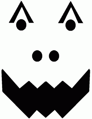 pumpkin carving pattern