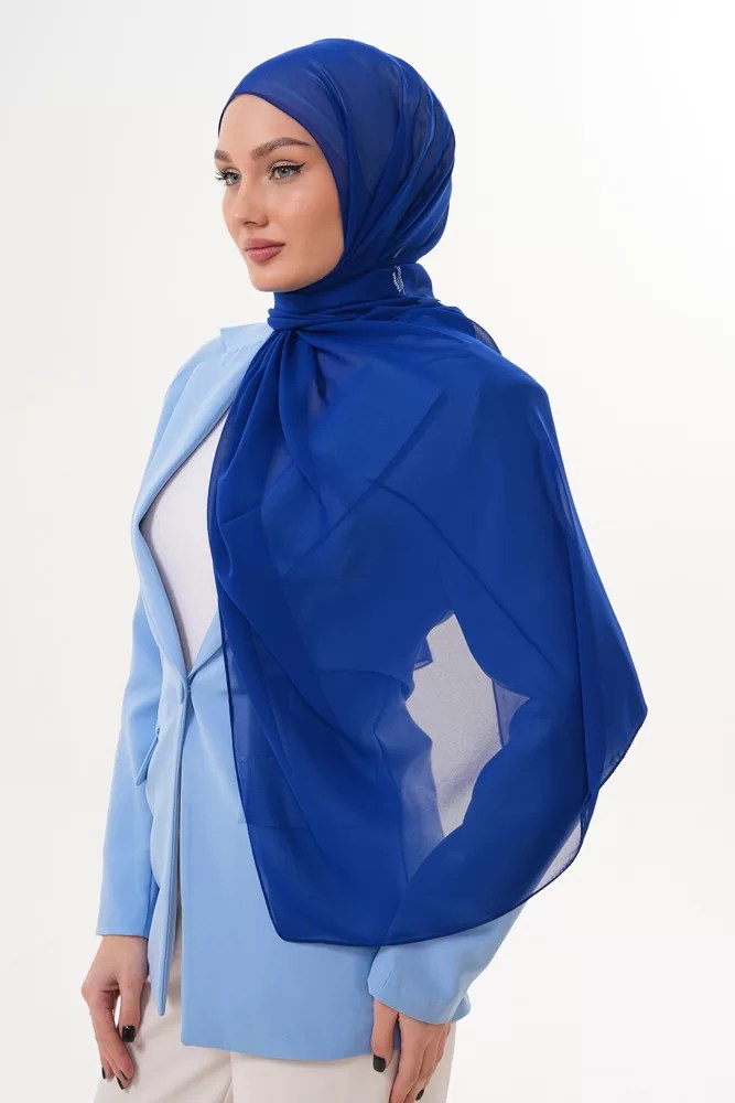 Signature Chiffon Hijab – Sky Blue