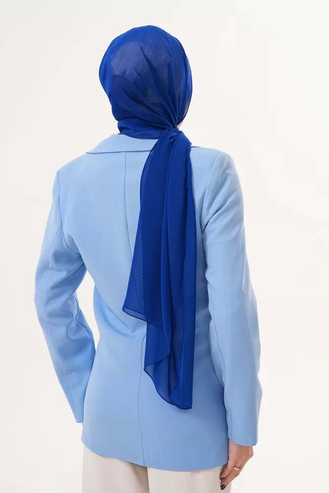 Signature Chiffon Hijab – Sky Blue