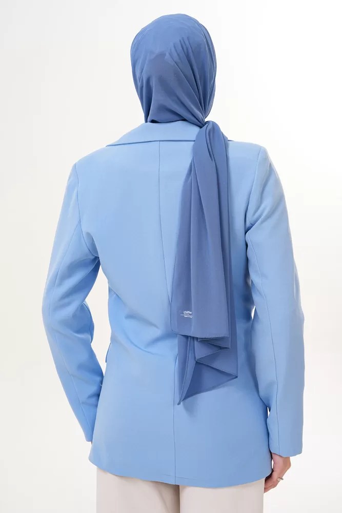 Signature Chiffon Hijab – Waikawa Grey