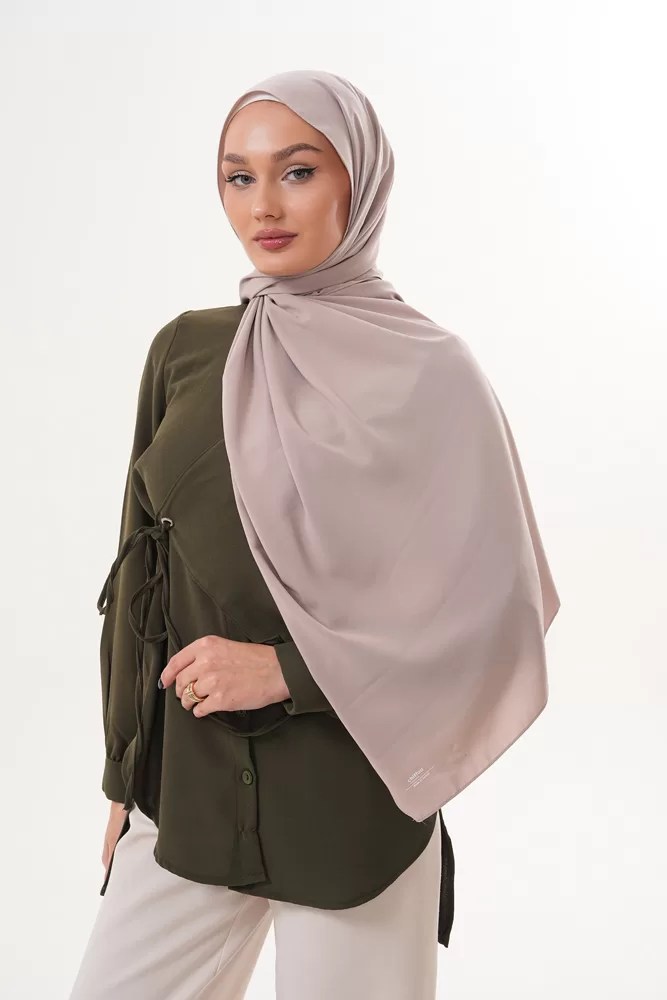Georgette Hijab - Dusty Mauve