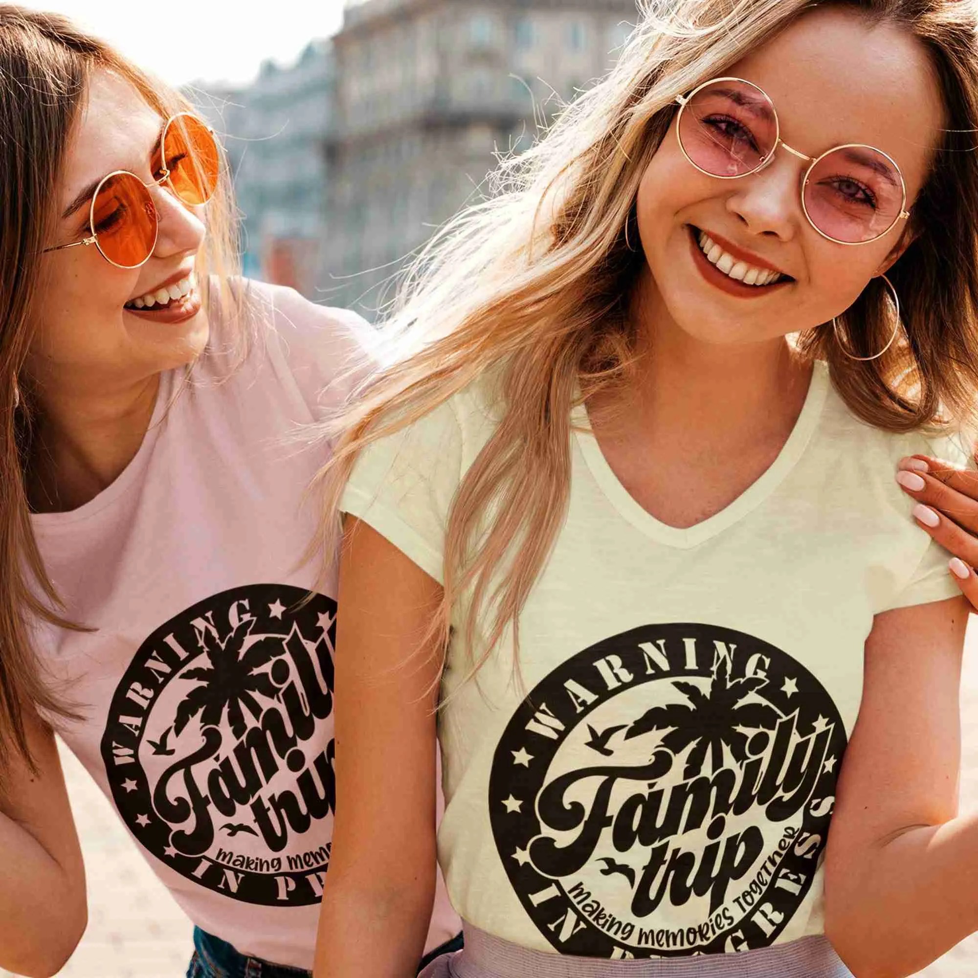 Warning Family Trip in Progress SVG • Family Summer Vacation SVG files