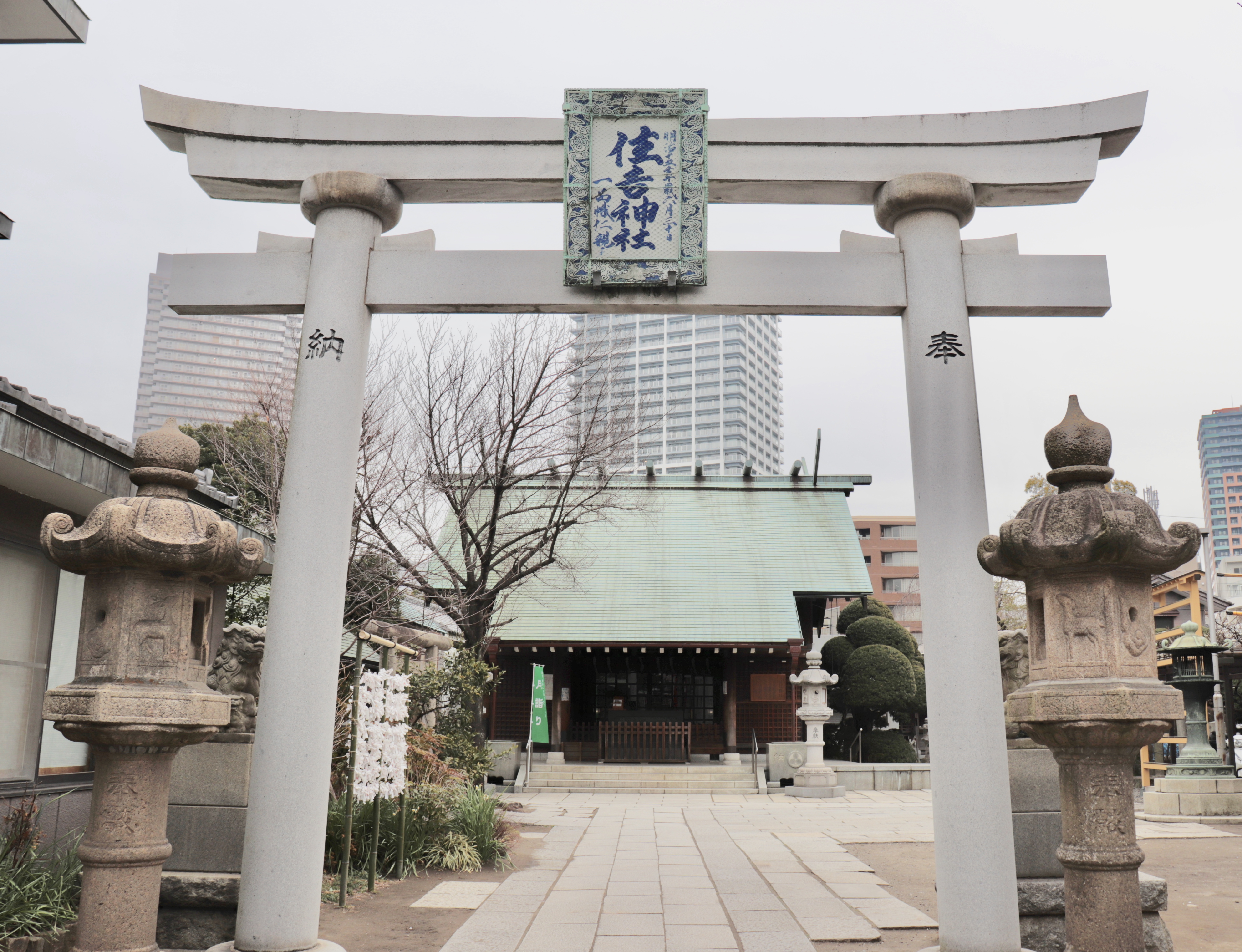 月島 佃島住吉神社へ行ってきた 東京の神社 ちくブロ