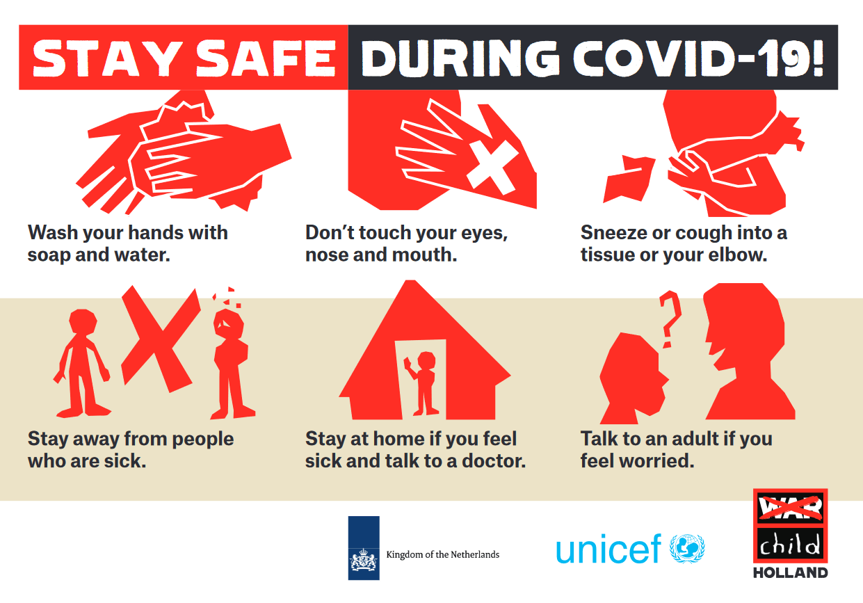 Stay Safe During Covid 19 Infographic Child Protection Hub For South East Europe