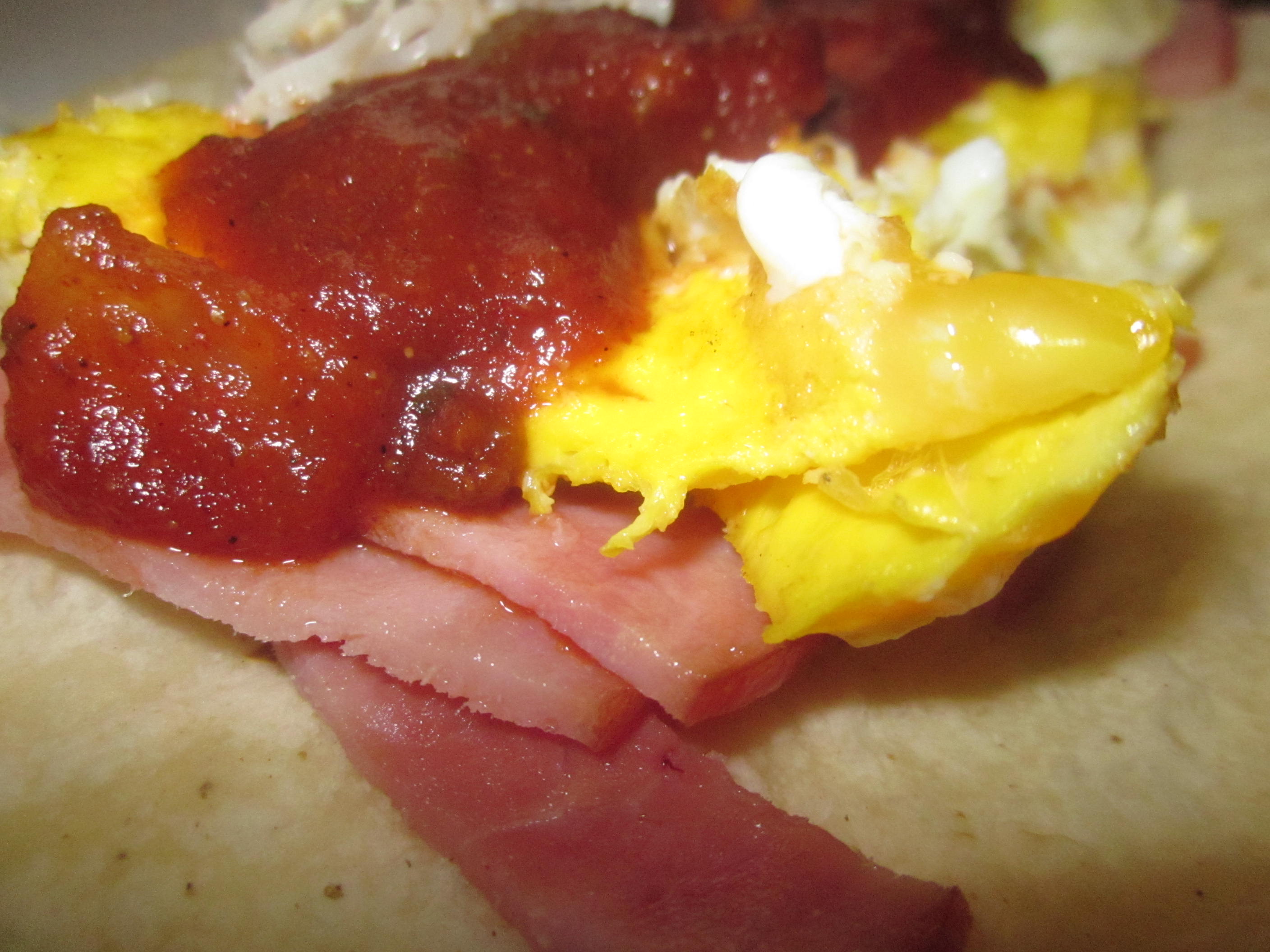 4 chicken Chili with Canadian bacon