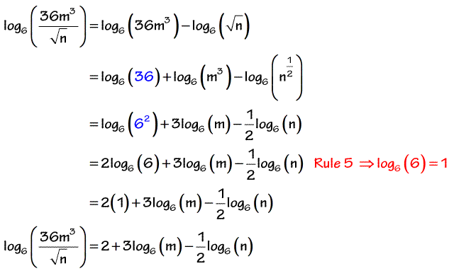 Expanding Logarithms - ChiliMath Expanding Logarithms - ChiliMath