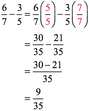 Adding And Subtracting Fractions With Different Denominators - ChiliMath Adding And Subtracting Fractions With Different Denominators - ChiliMath