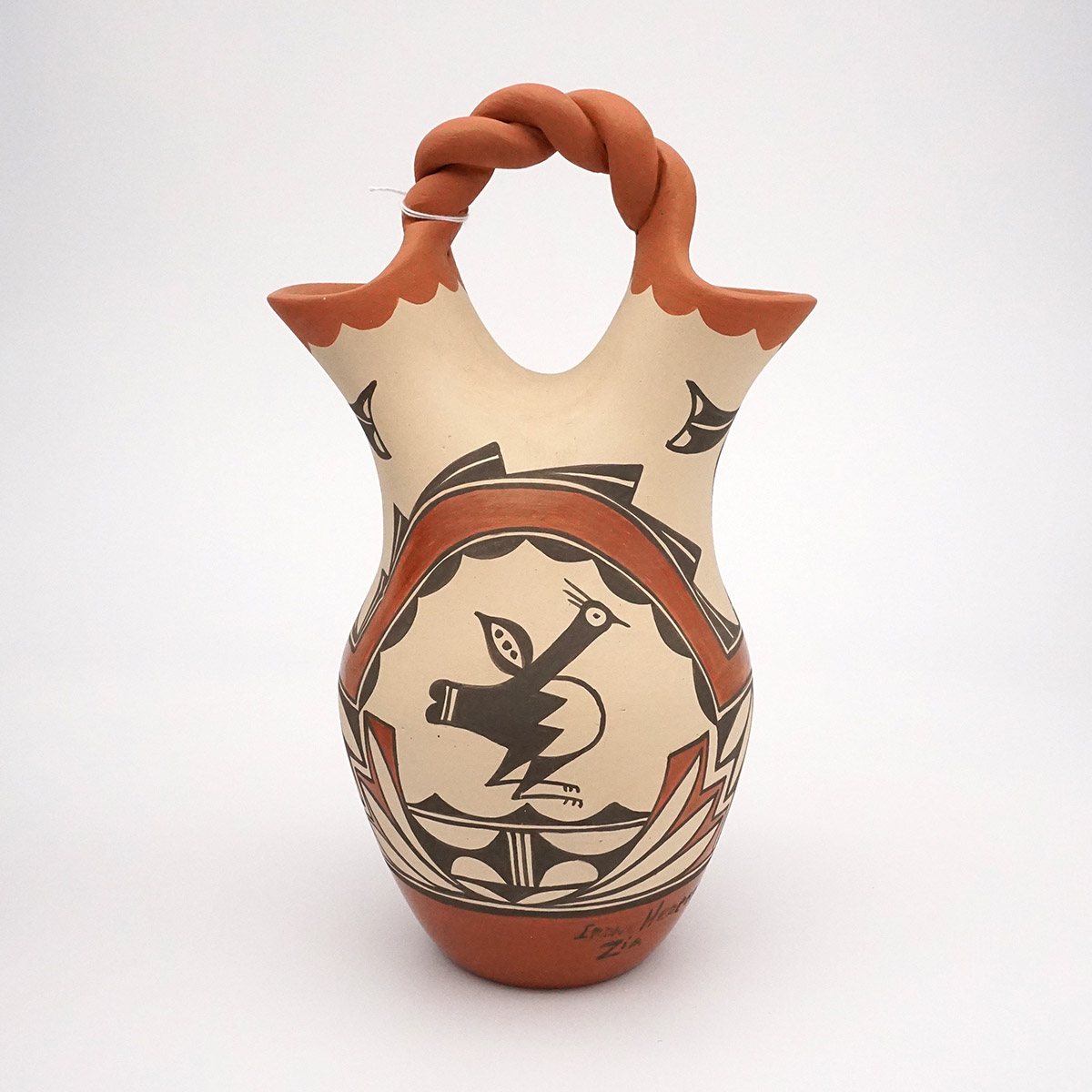 Chimayo Trading Navajo Rugs Pueblo Pottery Fine ArtWedding Vase by
