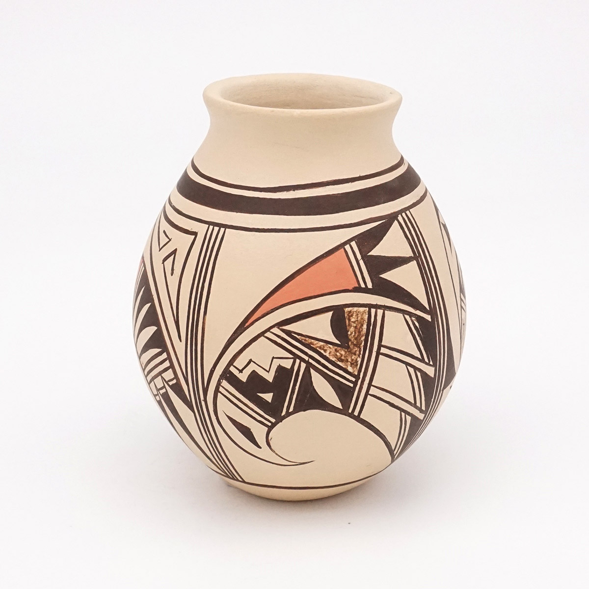 Chimayo Trading Navajo Rugs Pueblo Pottery Fine Art“Hopi Pot” by M