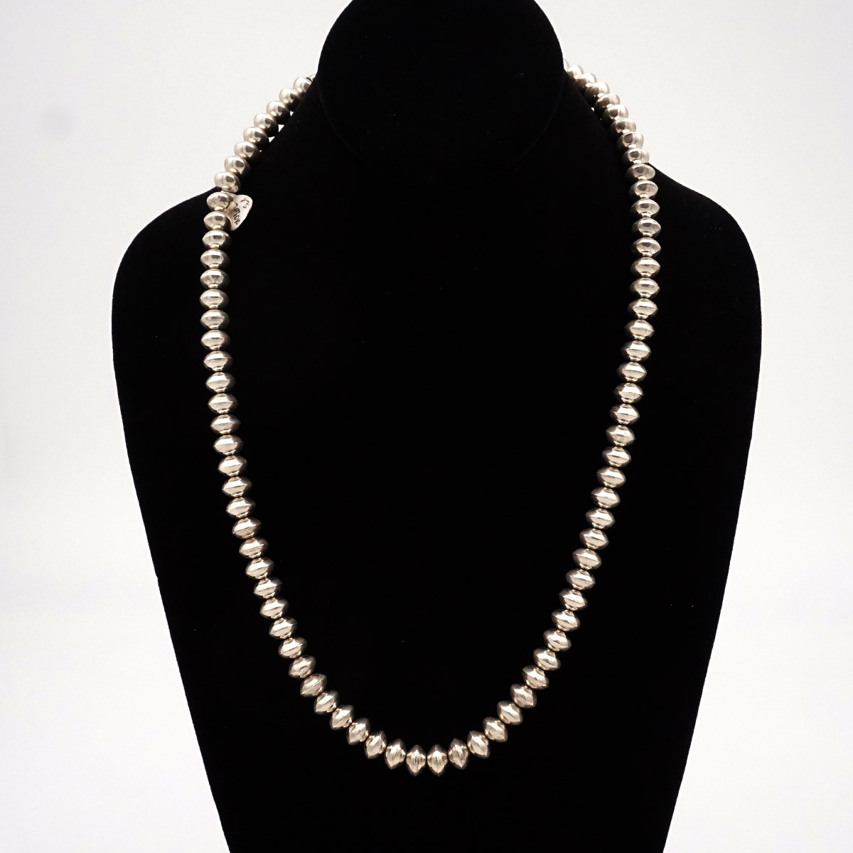 Jeff Nelson, Sterling Silver Navajo Pearls