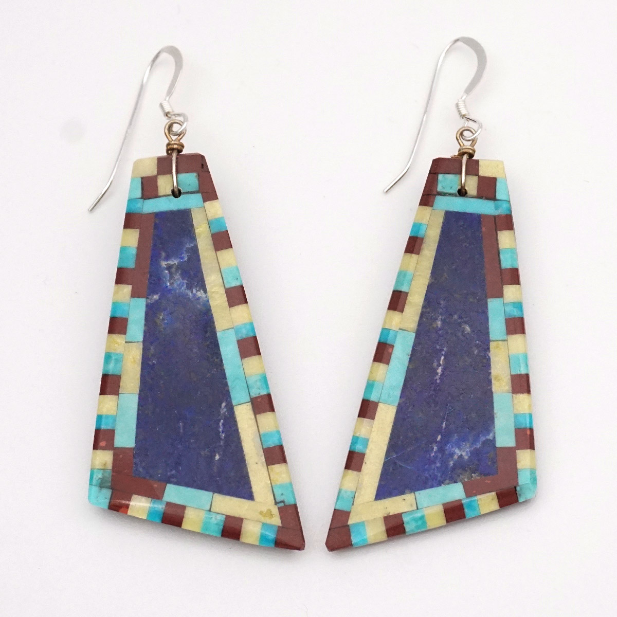 Earrings, Eugene Sanchez, Santo Domingo Pueblo 09