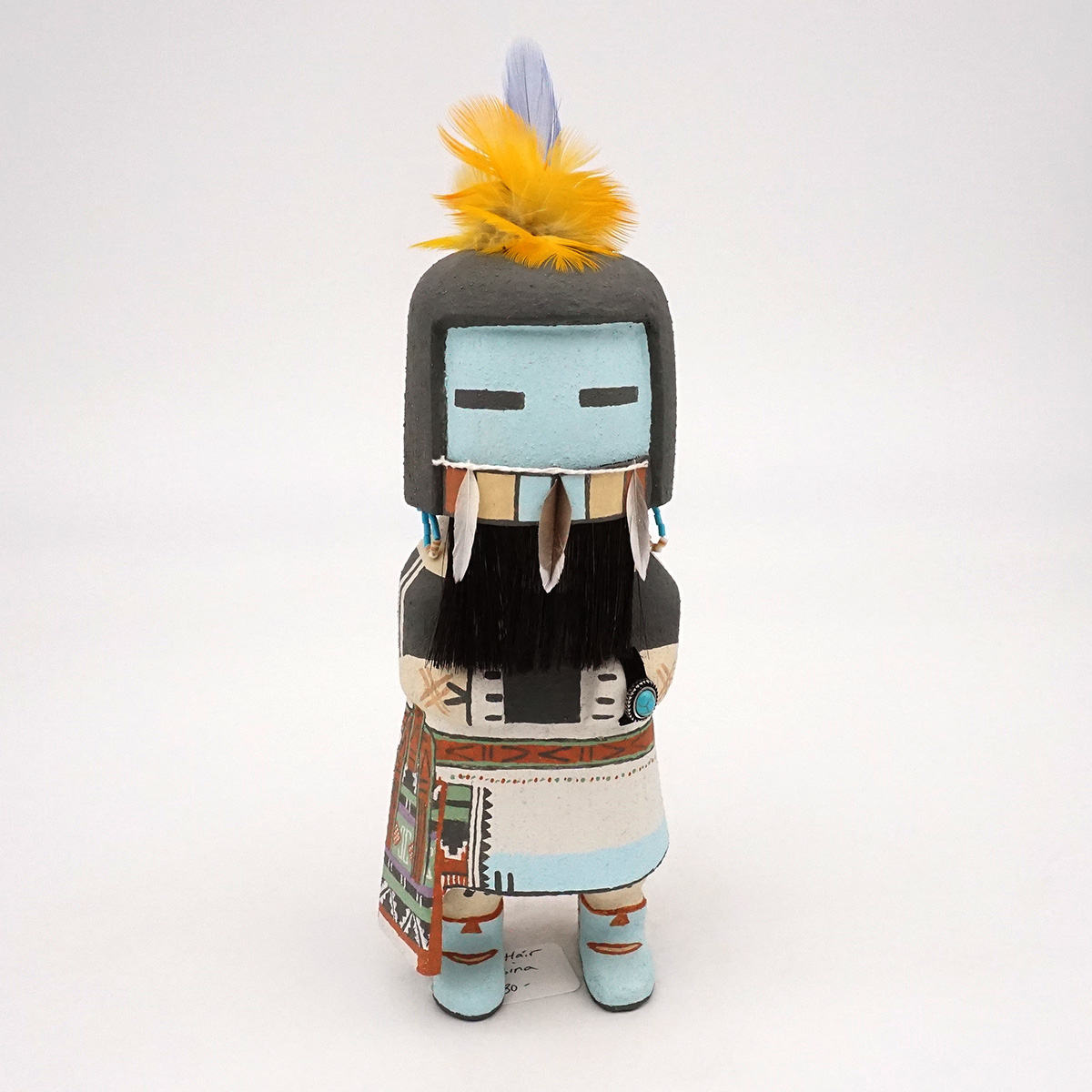 "Long Hair Katsina” by Poleyestewa, Hopi