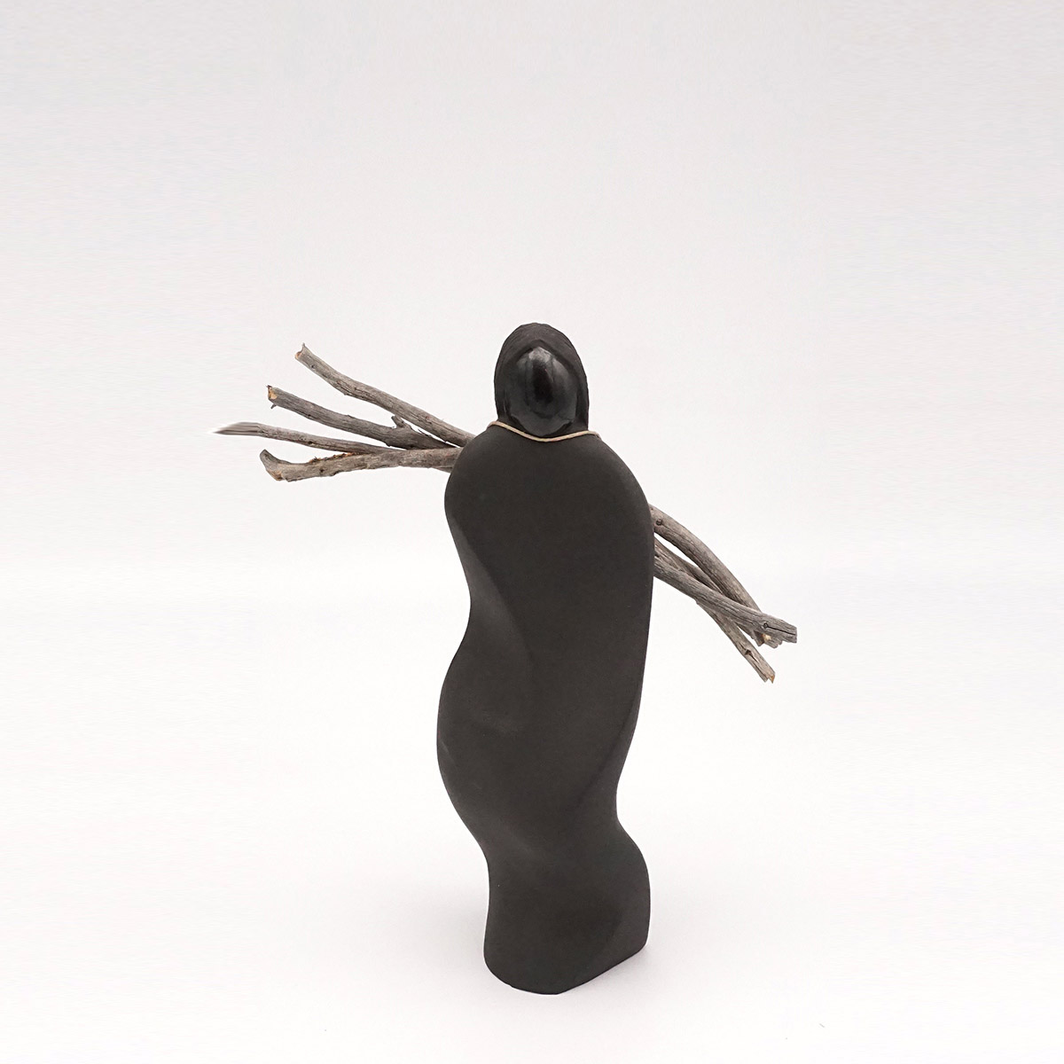 "Grandmother Wood Gatherer" by Wayne Snowbird Shields