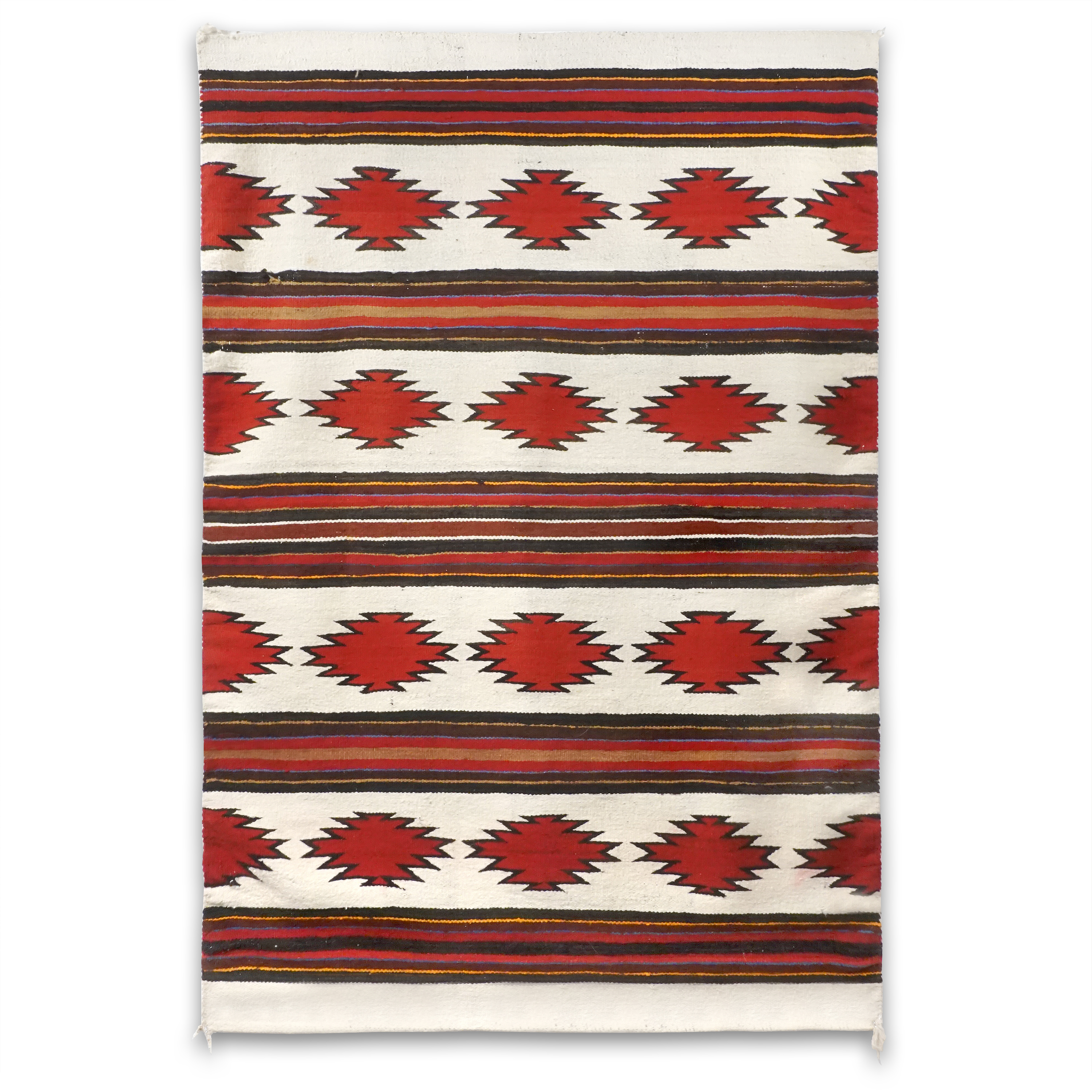 Navajo Rug ピクトリアル柄 Chimayo Trading Navajo Rugs Pueblo Pottery Fine ArtWide Ruins