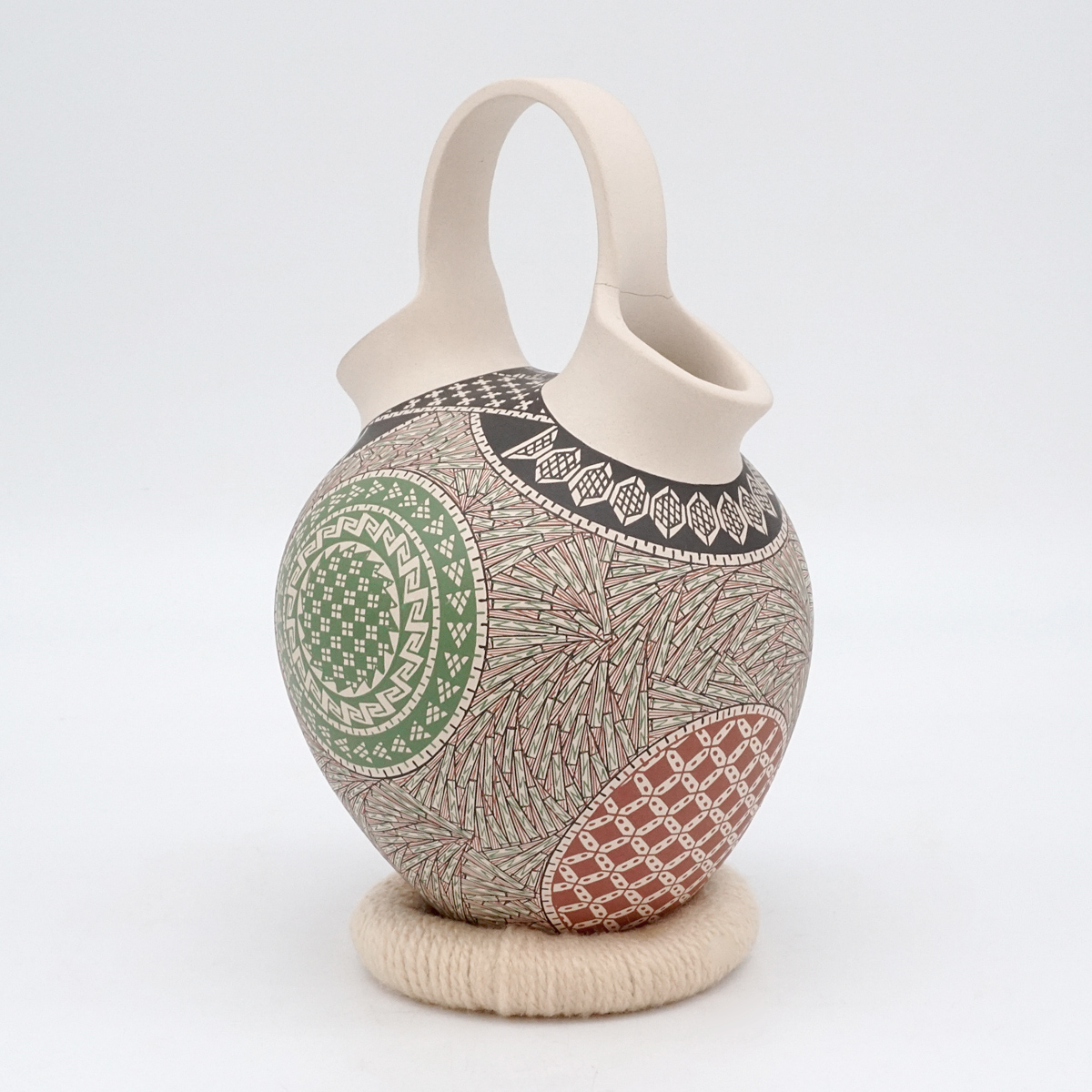 Chimayo Trading Navajo Rugs Pueblo Pottery Fine ArtWedding Vase by