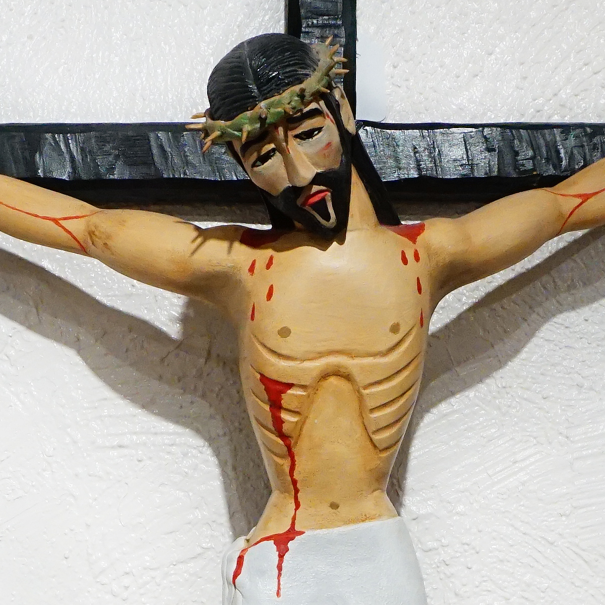 Chimayo Trading Navajo Rugs Pueblo Pottery Fine Art“Cristo” by