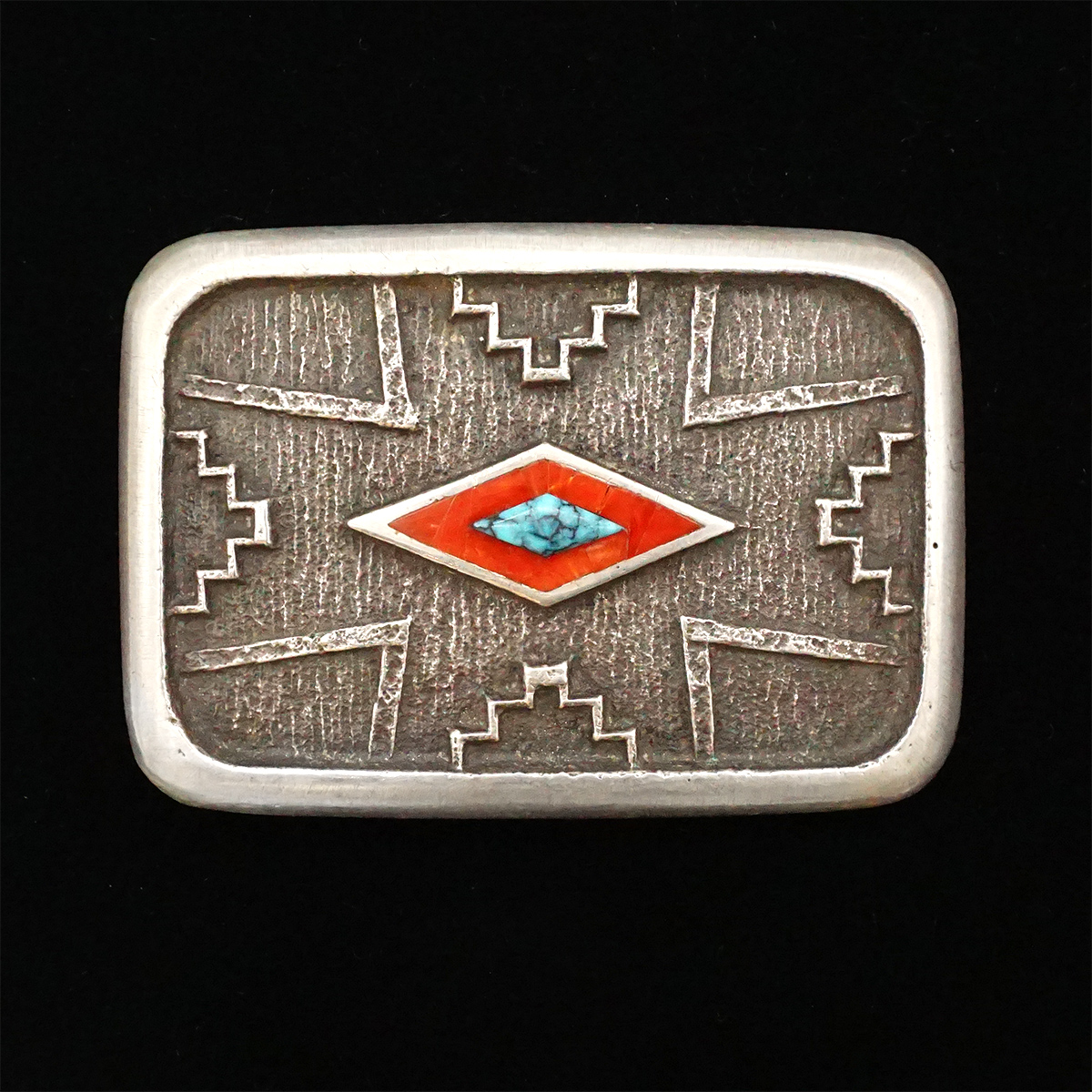 チマヨ　フレッドハービー　ウッドハンドル　chimayo 40s Navajo Chimayo Trading Navajo Rugs Pueblo Pottery Fine ArtNavajo Sterling