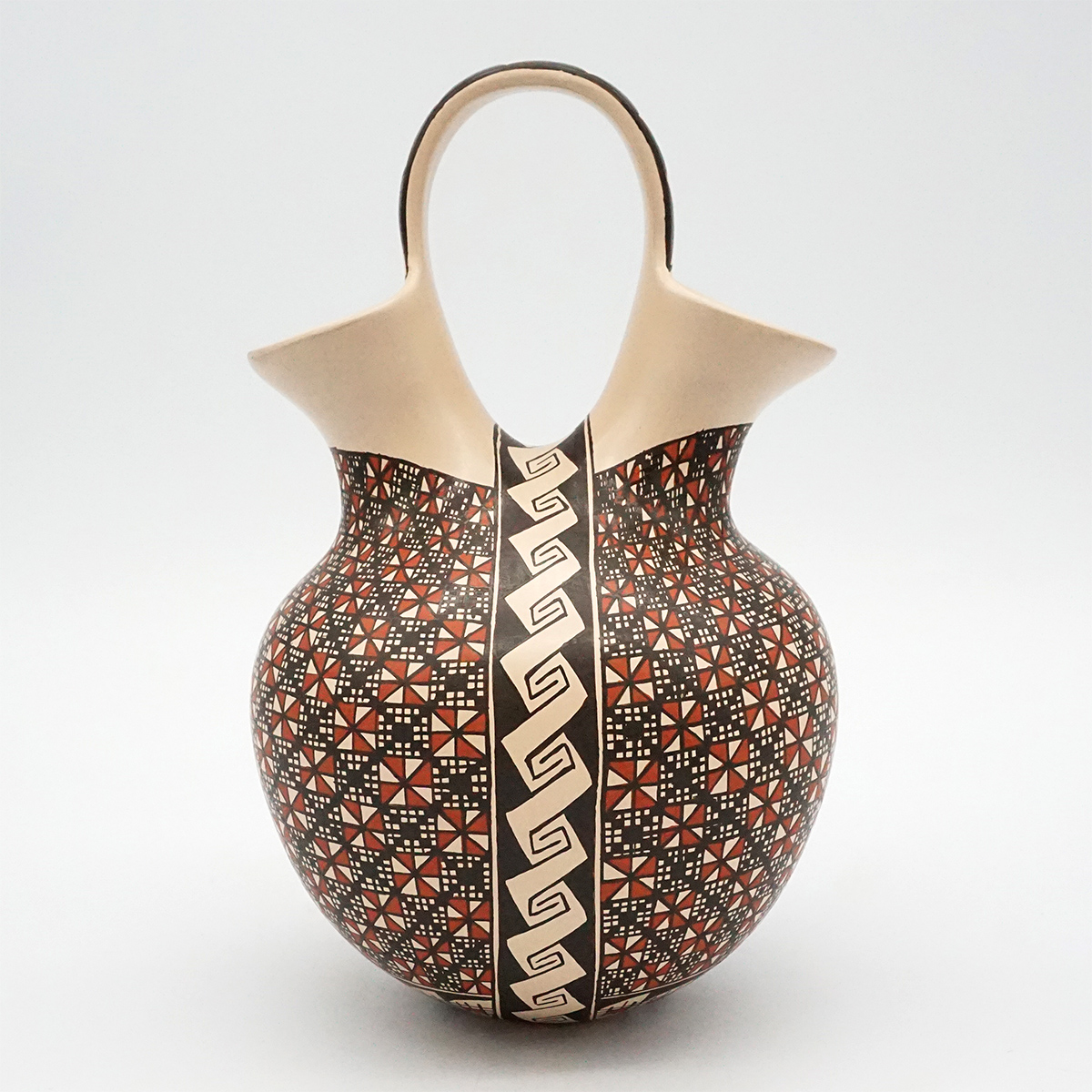 Chimayo Trading Navajo Rugs Pueblo Pottery Fine ArtWedding Vase by