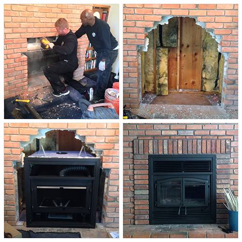 Wood Fireplace Insert Sales Installation Increase Efficiency - Premium Gradient Pattern Gallery - Ultra HD