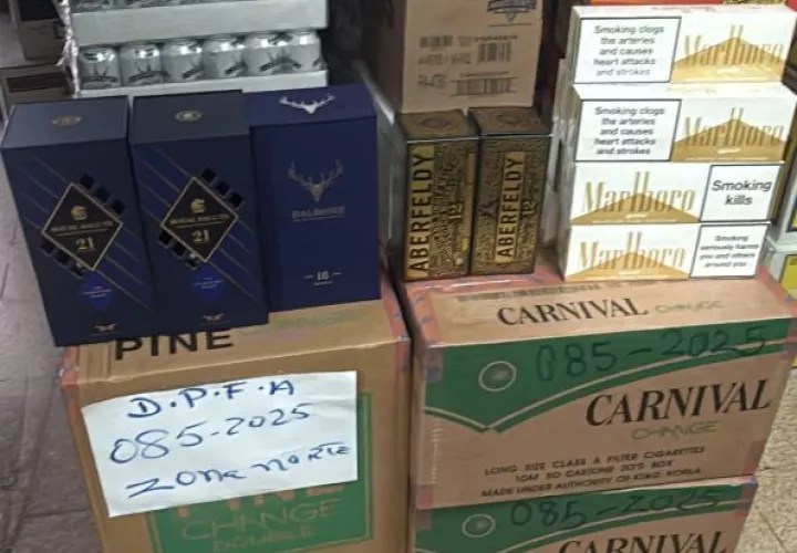 科隆查获车载走私：大批香烟与酒类被扣押