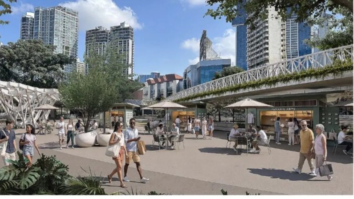 巴拿马市政府公布”民主广场- Bahía Viva”城市更新方案 2027年启动