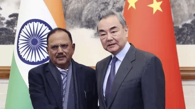 Chinese Minister of Foreign Affairs and Special Representative of India-China Boundary Issue to India (19 August)