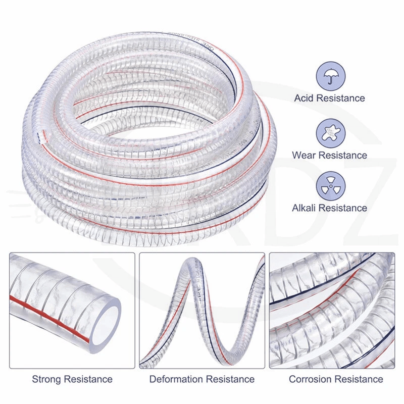 Feature of water suction PVC hose