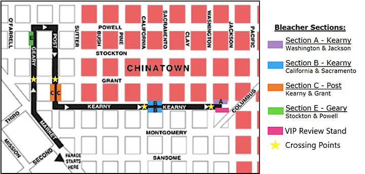 Running Events Cny 2023 Parade Bleacher Tickets • Chinese New Year Festival & Parade