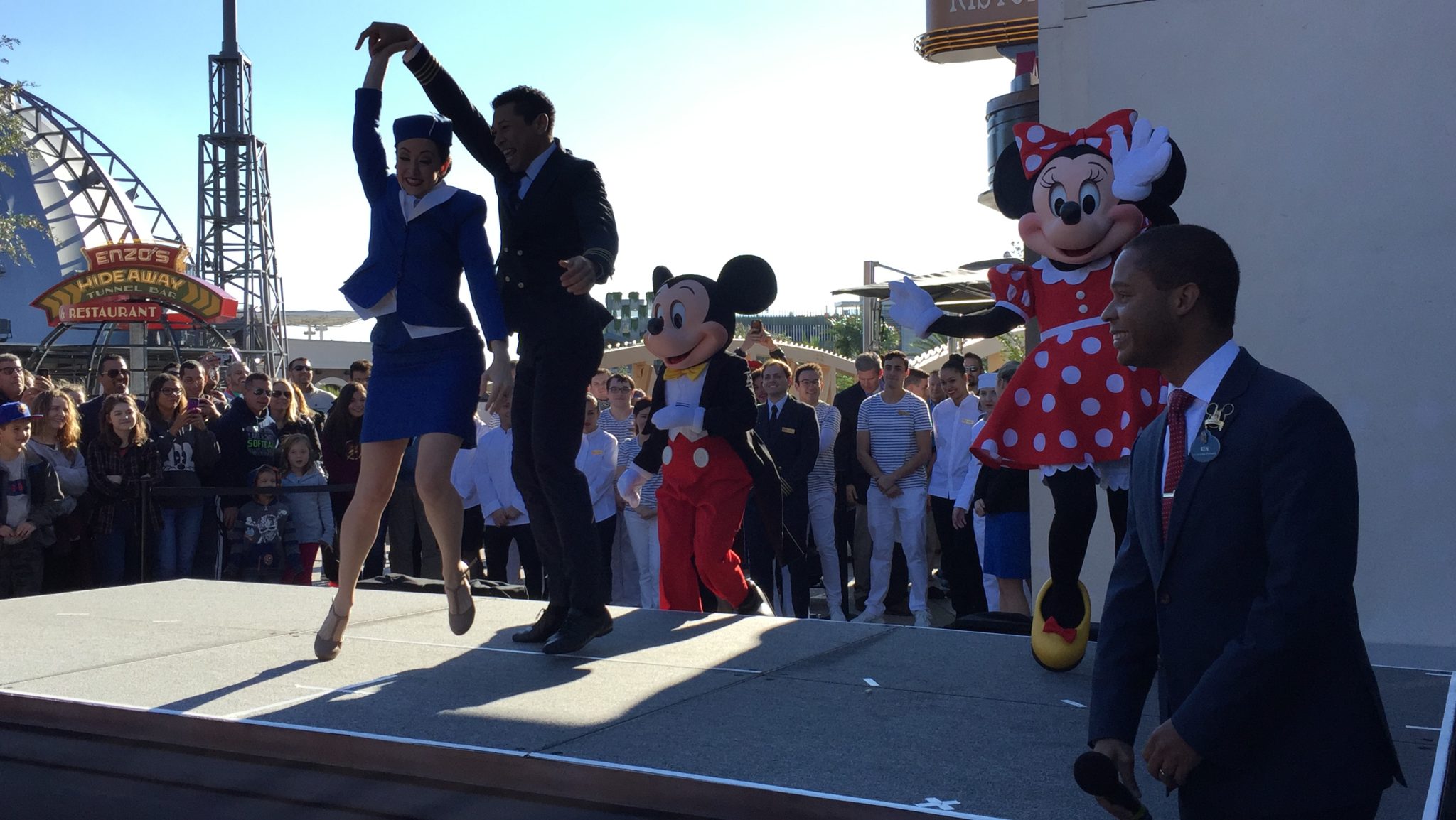 Swing dancing