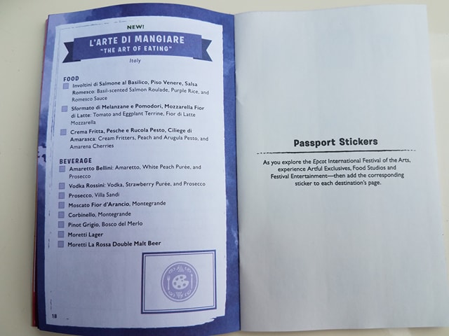 Passport Pages 18 & 19