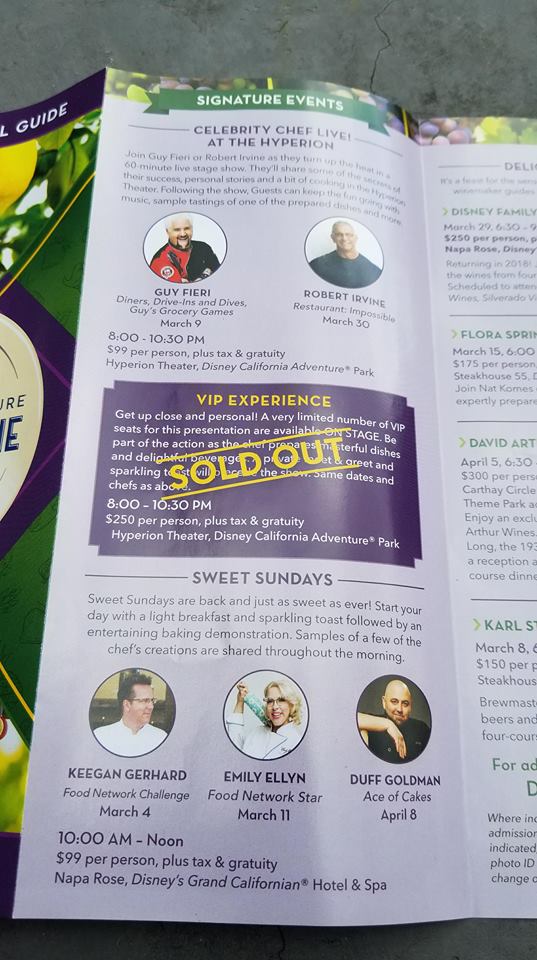 Guide Map Celebrity Chefs