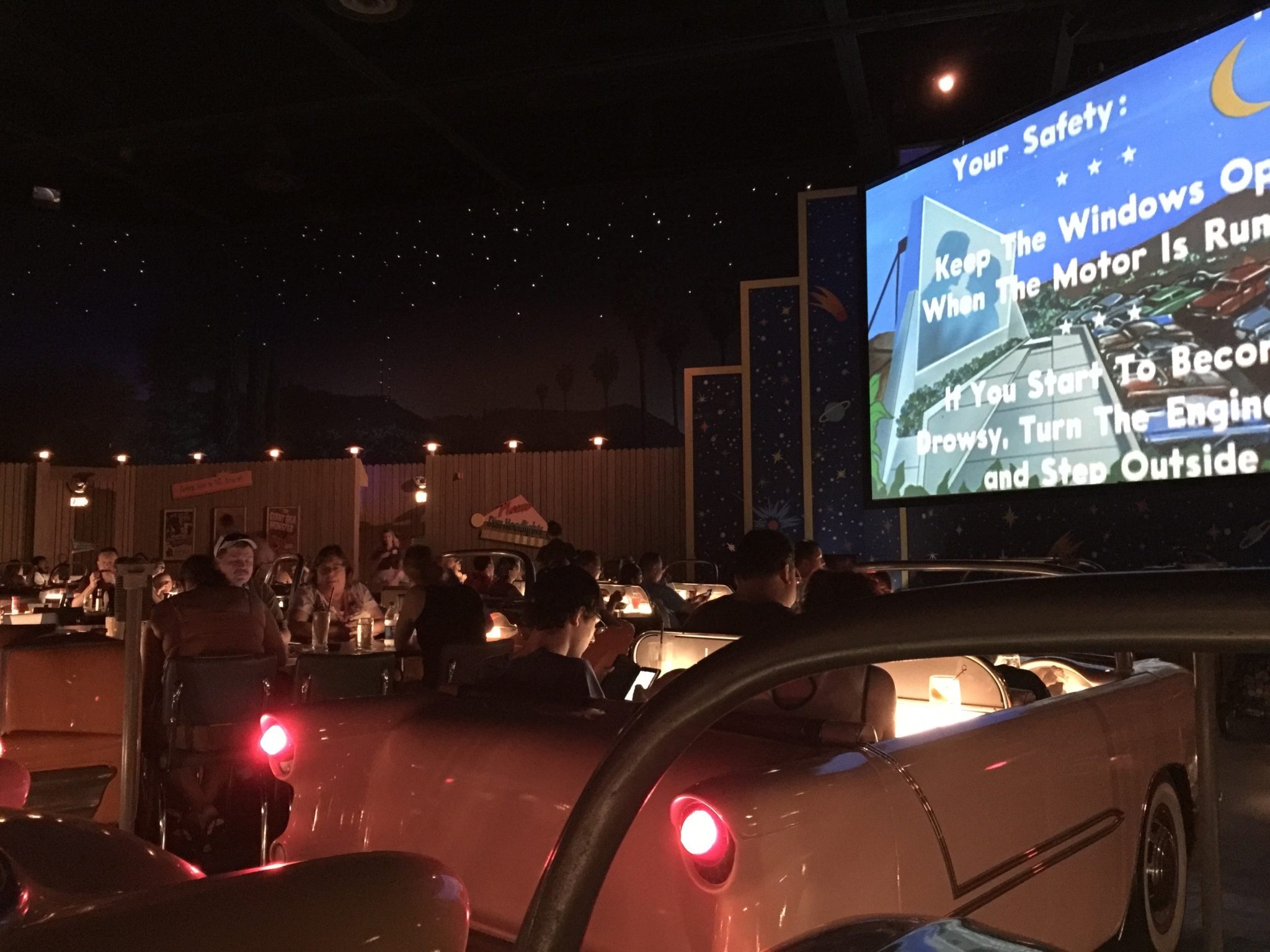 Drive in!