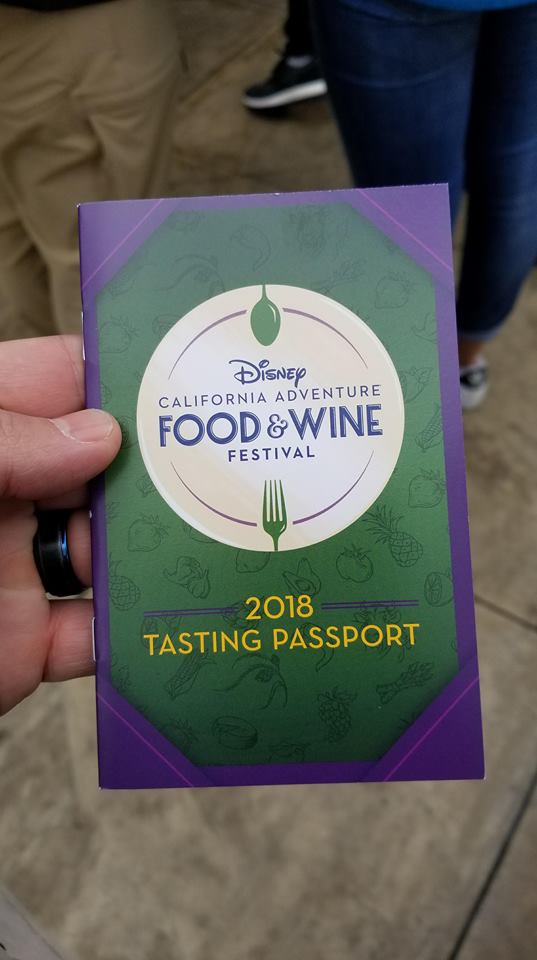 Tasting Passport Front Cover