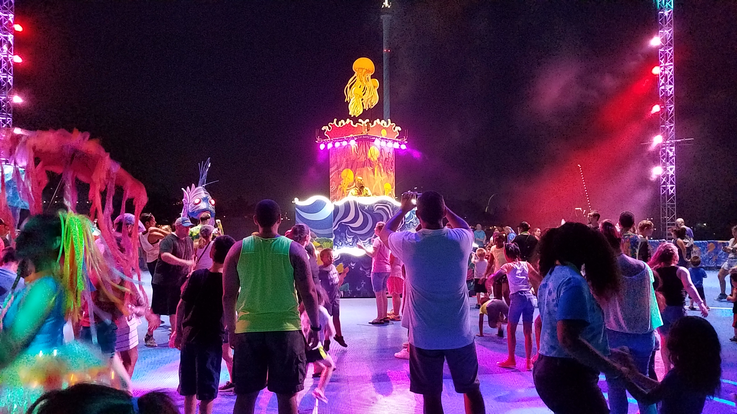 Electric Ocean Sea It Glow
