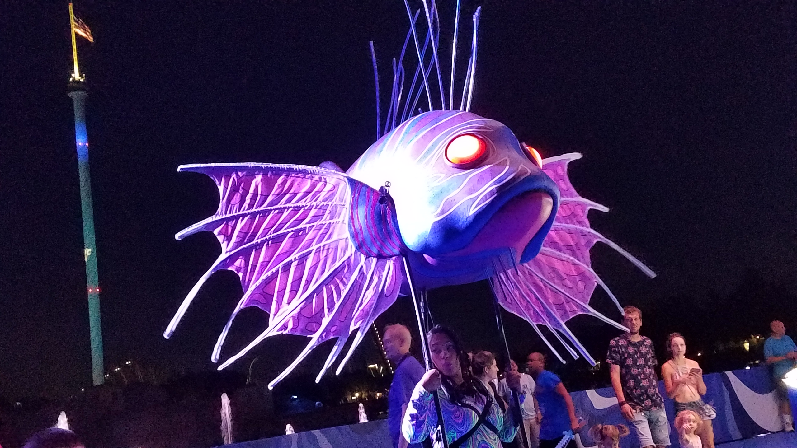 Electric Ocean Sea It Glow