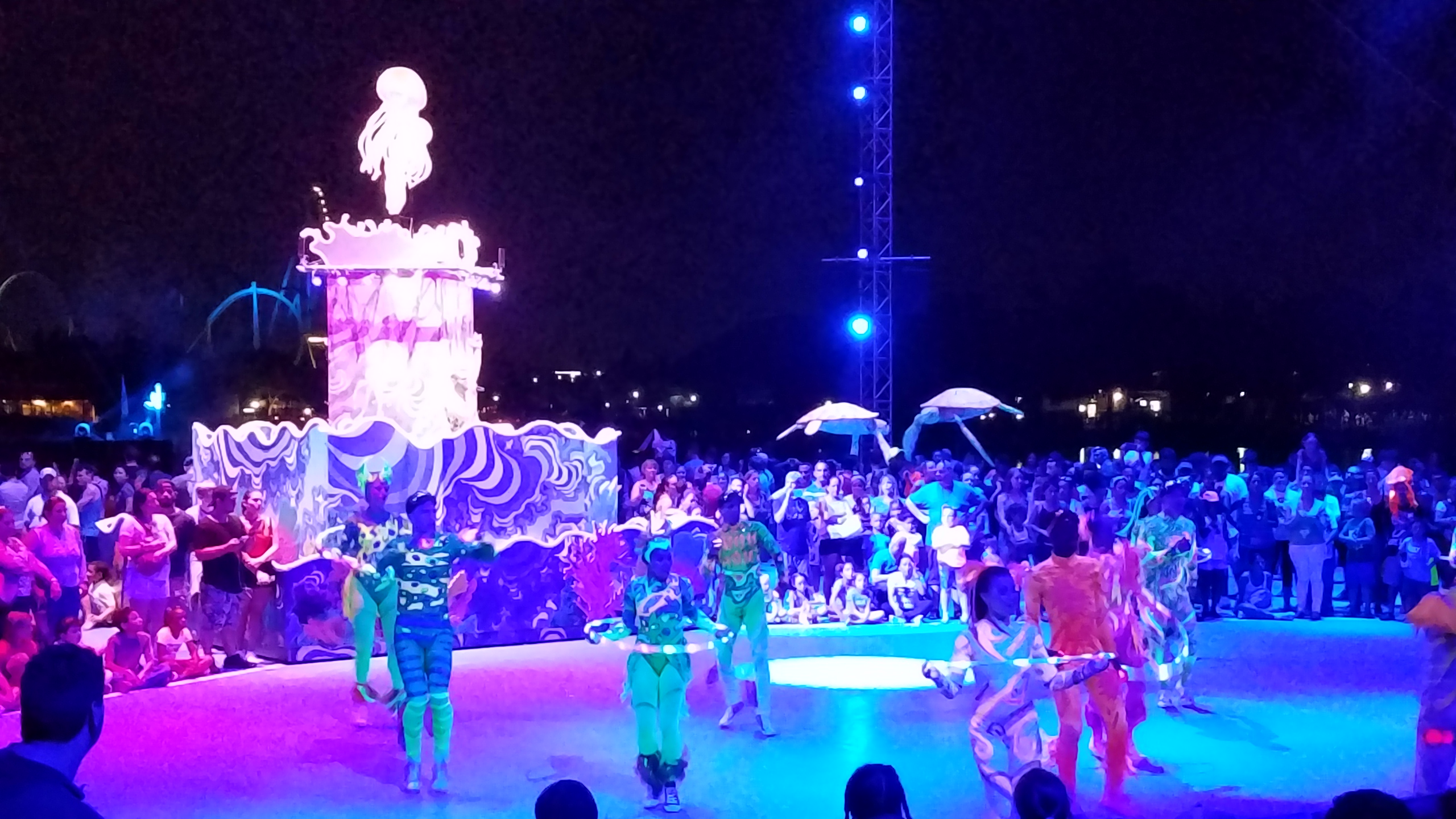 Electric Ocean Sea It Glow