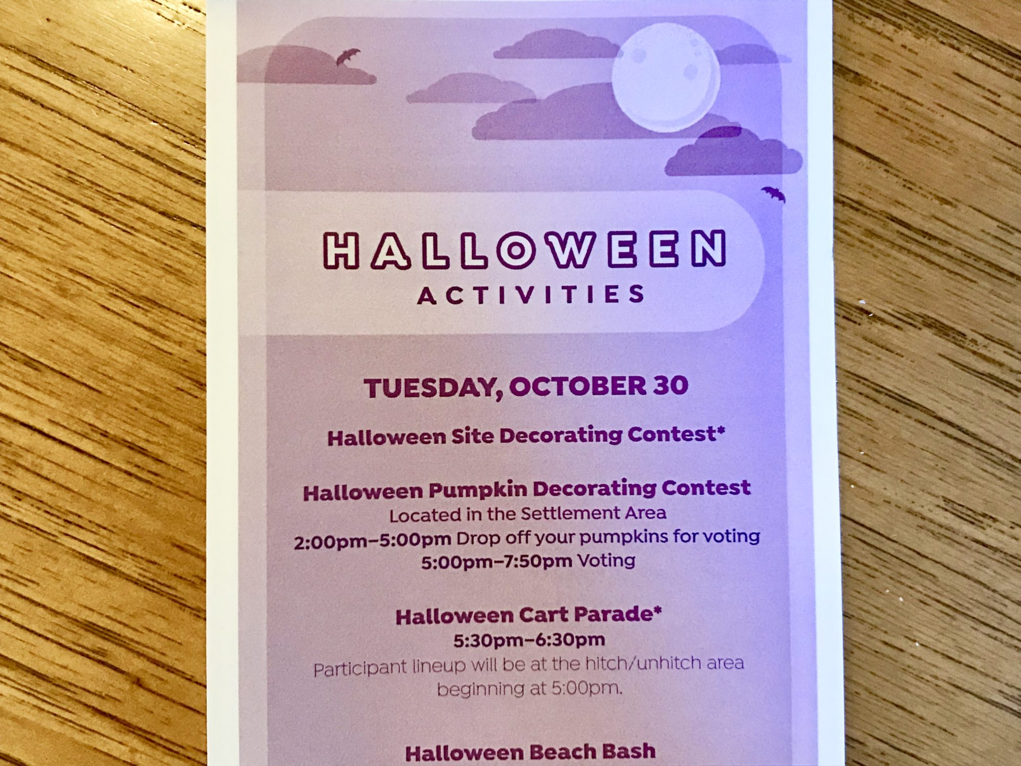 Fort Wilderness Hosts Spooktacular Halloween Activities