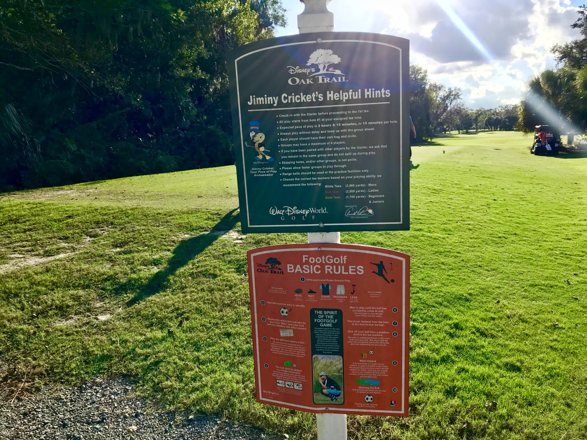 Footgolf Family Fun at Disney's Oak Trail Golf Course