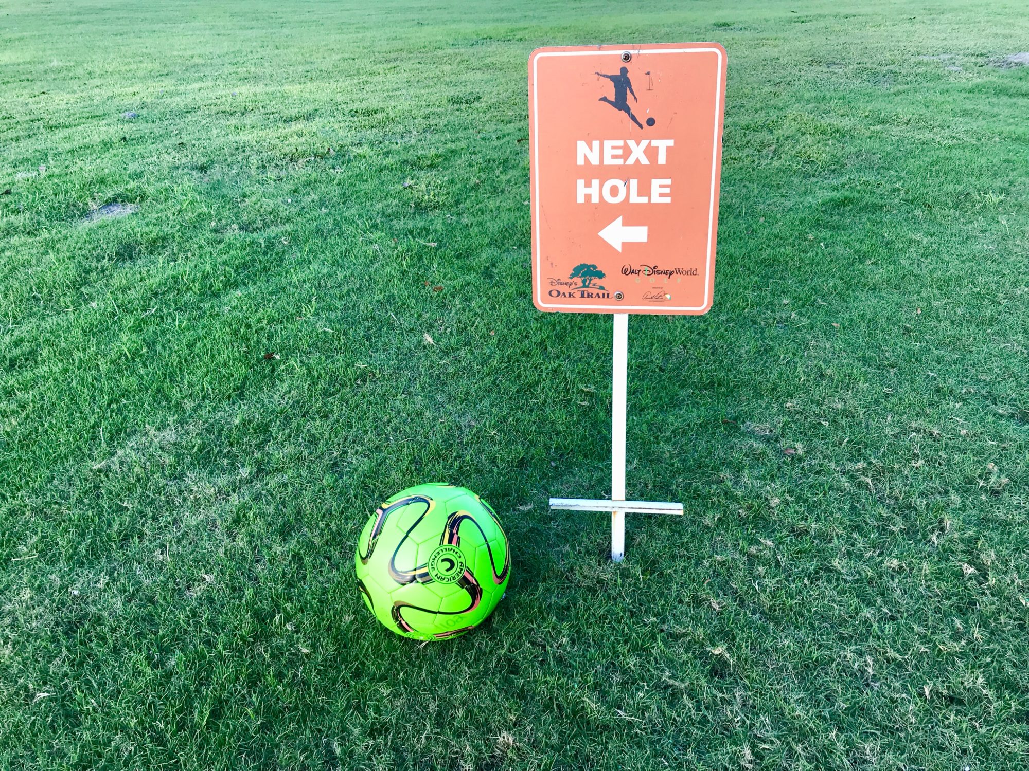 Footgolf Family Fun at Disney's Oak Trail Golf Course