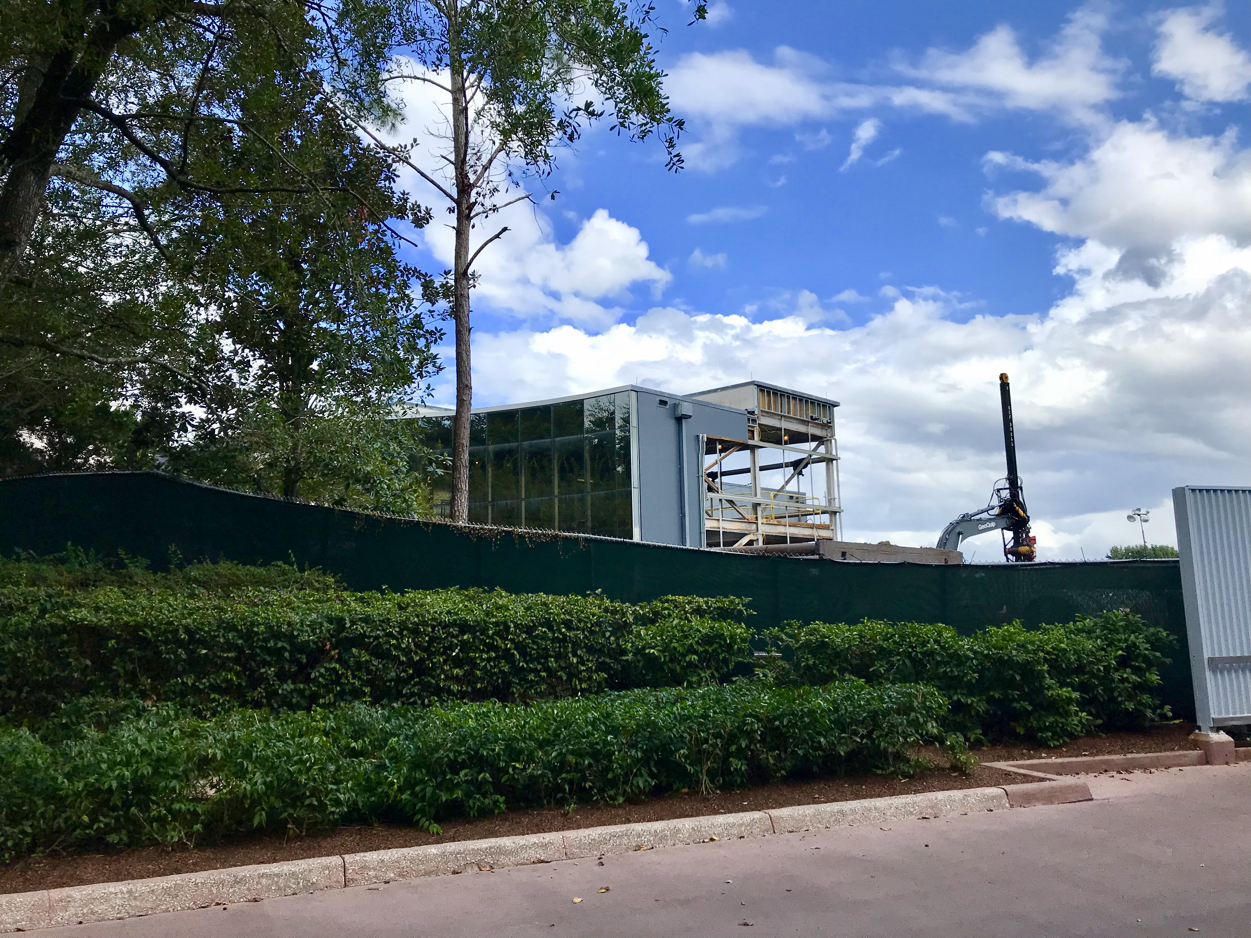Spaced-Themed Restaurant Taking Shape at Epcot
